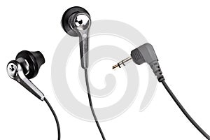 Earphones and mini jack plug