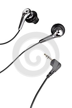 Earphones and mini jack plug