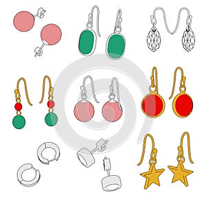 Earrings - jewellry