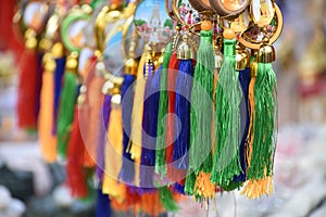 Earrings for sale  at Mahabodhi temple bodhgaya