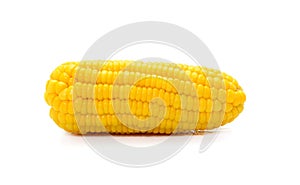 Ears of Sweet corn isolated on white background