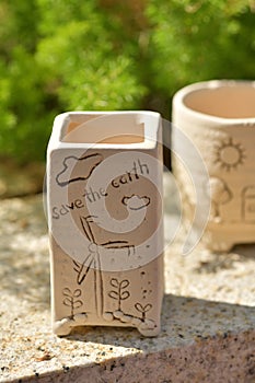 Ceremic clay Flower Vase