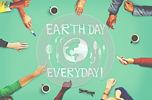 Earth Day Ecology Save Earth Concept