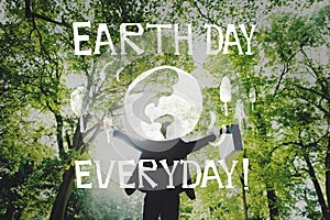 Earth Day Ecology Save Earth Concept