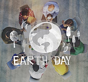 Earth Day Ecology Save Earth Concept