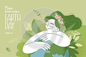 Earth day illustration