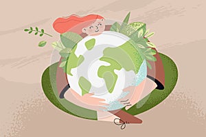 Earth day illustration