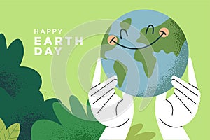 Earth day illustration