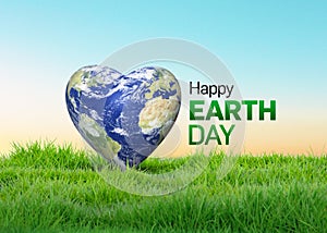 Earth Day visual Concept background. photo