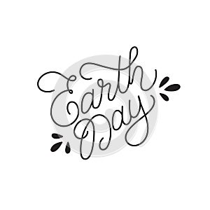 Earth day wording