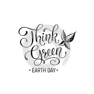 Earth day wording