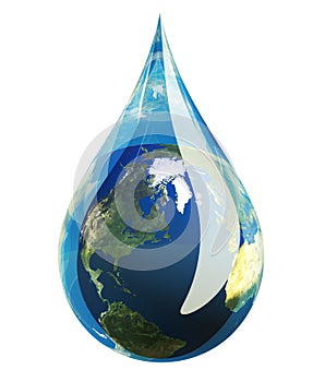 Earth Droplet