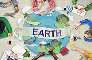 Earth Ecology Environment Conservation Globe Concept