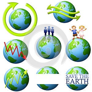 Earth and Enviroment Clip Art