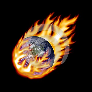 Earth fireball photo