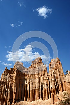 Earth forest scenic area of yuanmou county