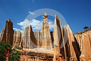 Earth forest scenic area of yuanmou county