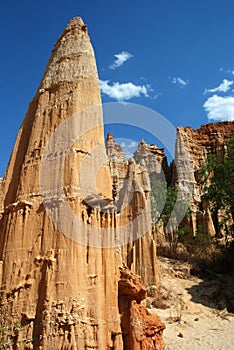 Earth forest scenic area of yuanmou county