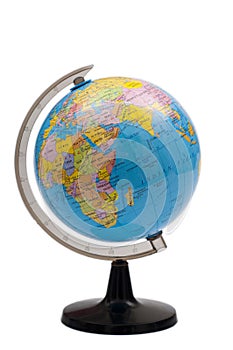 Earth globe photo