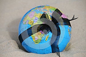 Earth globe