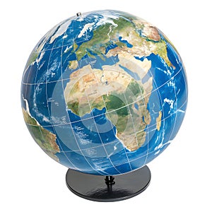 Earth globe icon isolated on white background