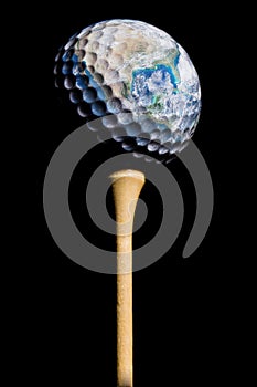 Earth Golf Ball