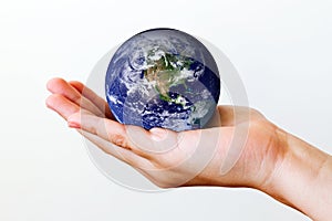 Earth in hand