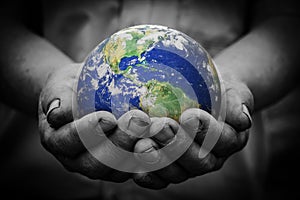 Earth in hand