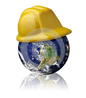 Earth Hard Hat Protection Safety Environment