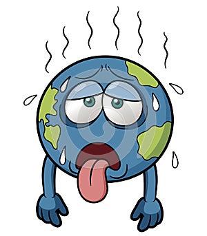 Earth in Hot Weather