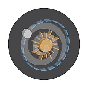 Earth  Isometric vector icon which can easily modify or edit photo