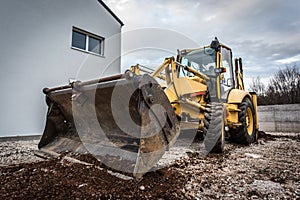 Earth mover at work