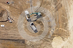 Earth Movers Deployed Onto Newly Established Construction Site