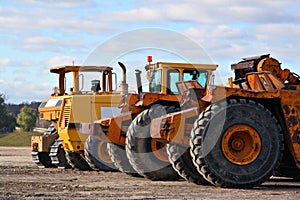 Earth moving equipments