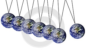 Earth pendulum