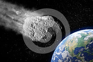 An asteroid is about to hit the Earth