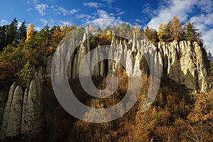 Earth pyramids in Renon, alto adige