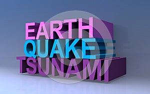 Earth quake tsunami photo