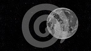 a earth rotates on the black background. Elements of this image furnished by NASA