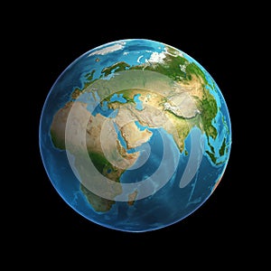 Earth rotation, realistic earh, 3d earth, globe, global, world, space