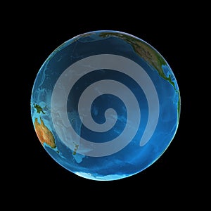 Earth rotation, realistic earh, 3d earth, globe, global, world, space