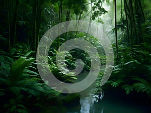 Earth\'s oldest living ecosystem, tranquil Rainforest