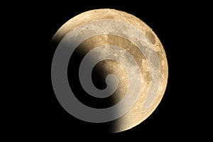 Lunar eclipse - Full Moon Luna photo
