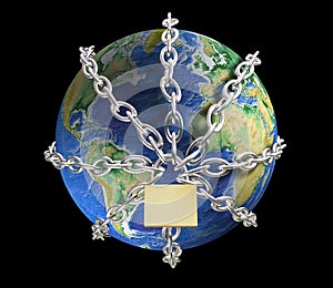Earth in shackles photo