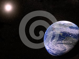 Zem v vesmír 