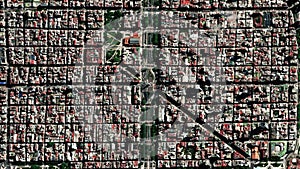 Earth zoom in from space to Buenos Aires, Argentina in Obelisco