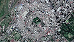 Earth Zoom In Zoom Out Harare Zimbabwe