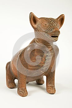 Earthenware Antique Dog Figure