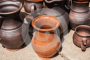 Earthenware pottery