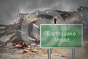 Earthquake Ahead photo
